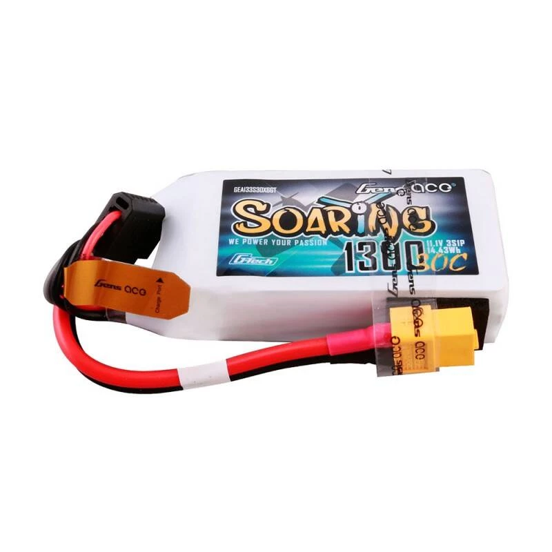 Gens ace G-Tech Soaring 1300mAh 11,1V 30C 3S1P LiPo batéria