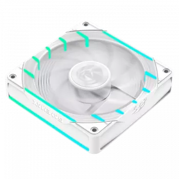 GAMEMAX TORNADO T12 ARGB-RW 120mm biely skriňový ventilátor s reverznými lopatkami