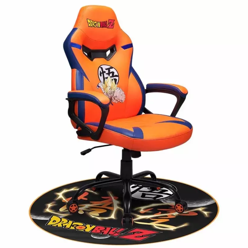 Kancelárska stolička Subsonic SA5573-D6 čalúnené sedadlo oranžová