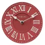 NeXtime hodiny 5187ro London Tisch, Ø16 cm, nástenné, červené/biele