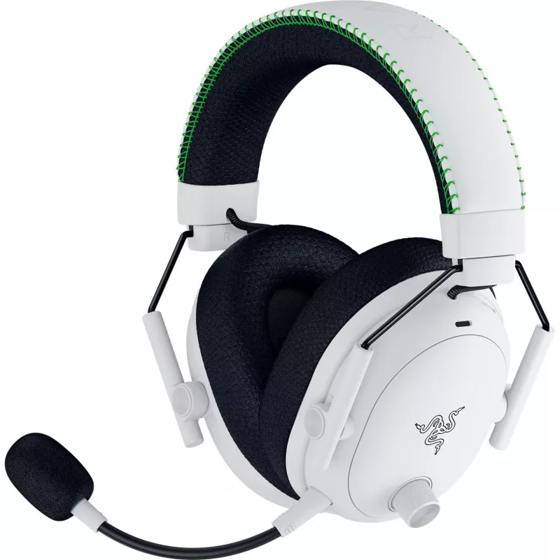 Headset Razer BlackShark V3 Pro káblový a bezdrôtový Bluetooth biely
