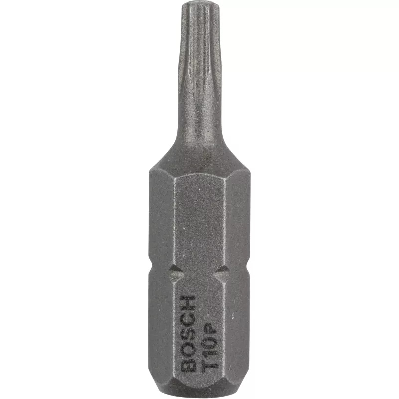 Bosch skrutkovací bit extra tvrdý, 3 ks, Torx, T10, oceľ, T10, 25 mm