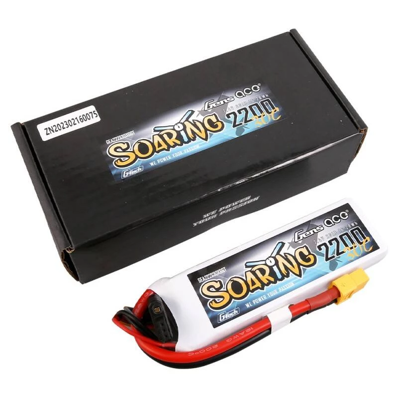 Gens Ace G-Tech Soaring 2200mAh 7.4V 30C 2S1P XT60 batéria