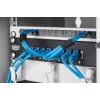 Káblový manažment Digitus DN-10 ORG-1/2U