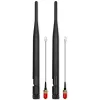 Vnútorná WLAN anténa QOLTEC 57046, dvojpásmová 2,4–2,5 GHz & 5,1–5,8 GHz, 5 dBi, 50 Ω