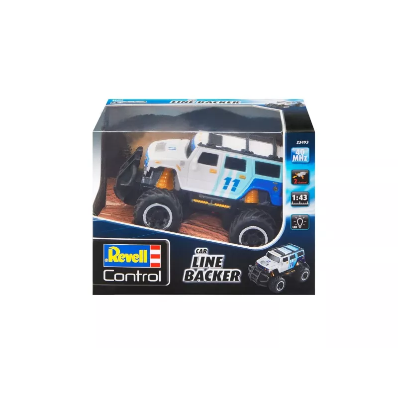 Auto Revell Line Backer od REVELL — odporúčané od 6 rokov, farby: čierna, modrá, biela