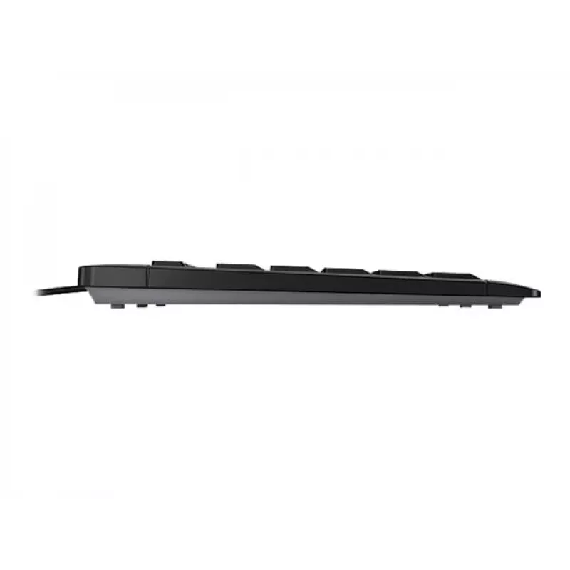 Contour Design Stream Klávesnica, Full-Size (100%), káblová, USB, mechanická, AZERTY, čierna