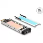 Rám na výmenu diskov 1 x M.2 NVMe SSD pre rám 47028 / 47042 / 47070 / 47072 / 47111 / 47117 / 47126 / 47129