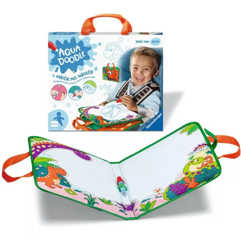 Ravensburger Aqua Doodle Travel Dino maľovacia sada – ministeps (model 04566)