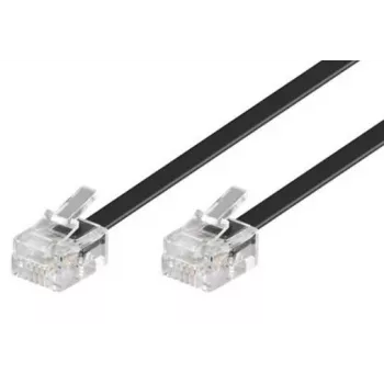 Telefónny kábel Microconnect MPK186 RJ11 RJ11 6 m čierny