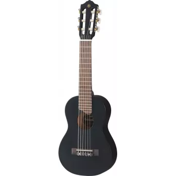 Akustická guitalele YAMAHA GL1BL — 6-strunová, klasická, smrekový vrch, palisandrový hmatník, čierna, stredne silné nylonové struny