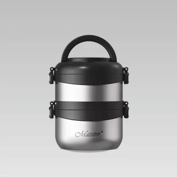 Maestro MR-1635-150 Termoska čierna, oceľ