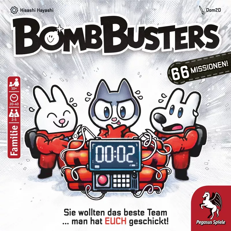 Pegasus Spiele Pegasus Bomb Busters (Hra roka 2025) – rodinná hra