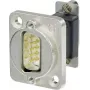 Neutrik NADB9MF káblový interface adaptér D-SUB čierny - strieborný (NADB9MF)