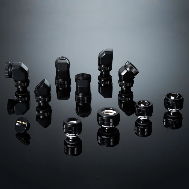 Upevňovacia svorka PHANTEKS PH-STC1310_BK — mosadz, vnútorný priemer 13 mm, 1 ks