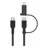 USB kábel Belkin BoostCharge Pro 1,5 m USB-C USB-C/Lightning čierny