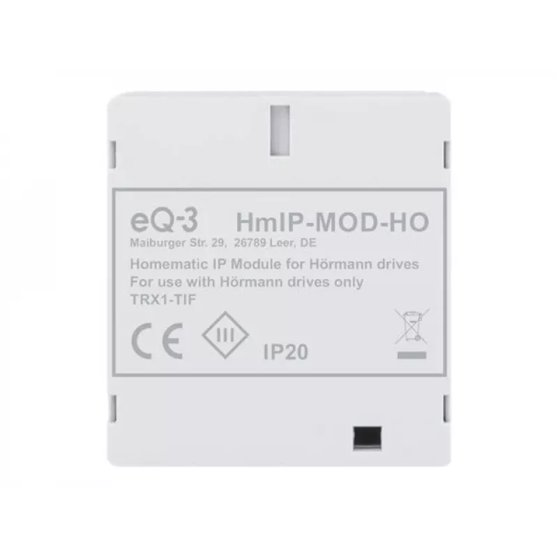 eQ-3 Homematic IP HmIP-MOD-HO 153986A0 modul otvárača garážových brán pre pohony Hörmann, bezdrôtový