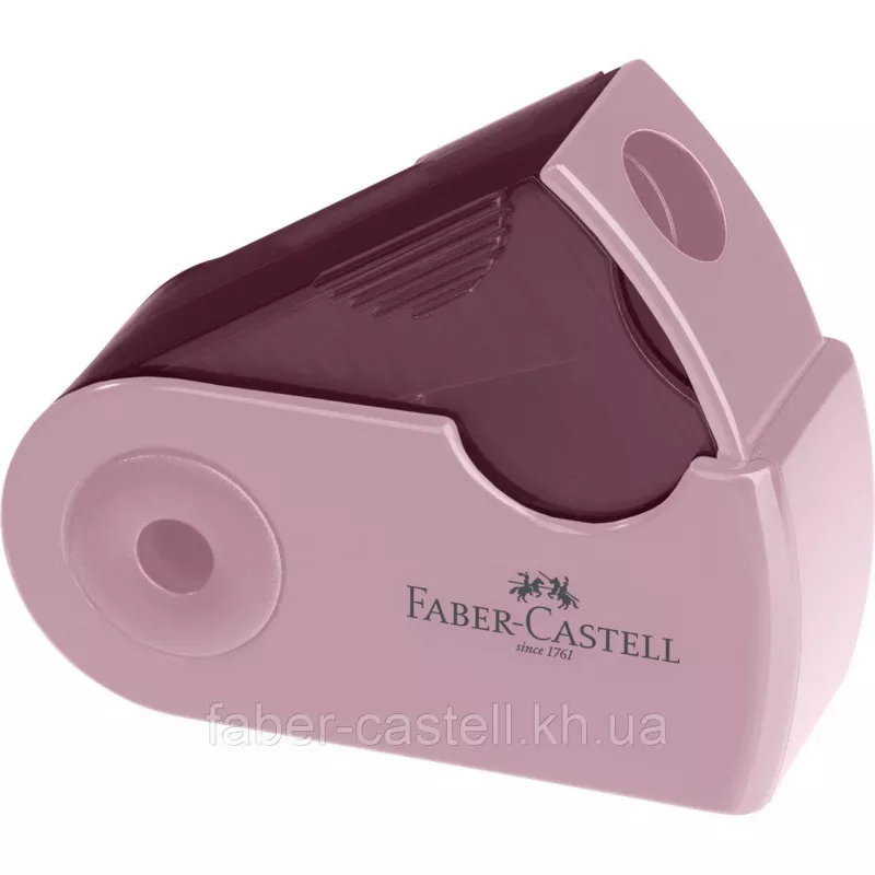 Ručné strúhadlo Faber-Castell 182774 čierna modrá ružová