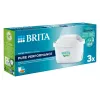 Filtračná kazeta na vodu BRITA Maxtra+ Pure Performance, technopolymér, kapacita 150 L, 3 ks