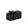 Microconnect KEYSTONE-USBA Keystone modul čierny 5g