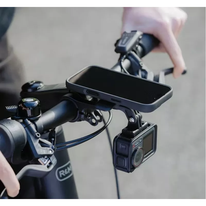 Quad Lock držiak na riadidlá bicykla, čierny