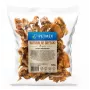 Psie žuvacie výrobky PETMEX bravčové prúžky 500 g — prírodné bravčové žuvacie výrobky pre dospelé psy, starostlivosť o zuby, vhodné pre všetky plemená