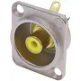 Neutrik NTR-NF2D-4 - -30 - 80 °C - strieborná - UL 94 HB - IEC 601-14 - IP 40 - IEC 68-2-20 (NF2D4)