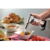 GEFU FUEGO Creme Brulee kuchynský horák G-35400, čierny/nehrdzavejúca oceľ