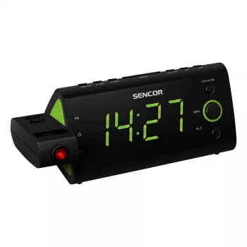 SRC 330GN rádiobudík s projektorom času