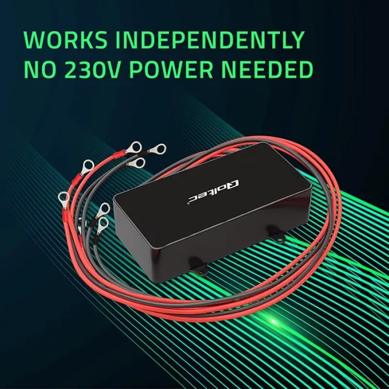 Vyrovnávač napätia QOLTEC 51098 pre 48V systémy — 4×12V vyrovnávač batérií