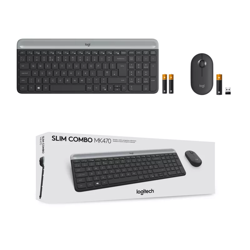 Sada klávesnice a myši Logitech MK470 slim Combo