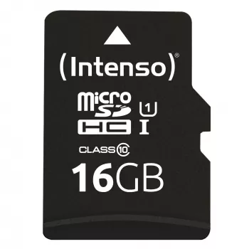 Intenso Performance - Flash pamäťová karta (microSDHC/SD adaptér v balení) - 16 GB - UHS-I U1 / Class10 - microSDHC UHS-I