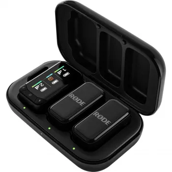 Bezdrôtová lavalierová mikrofónová sada Rode Wireless Micro Camera Kit s bezdrôtovým vysielačom a prijímačom