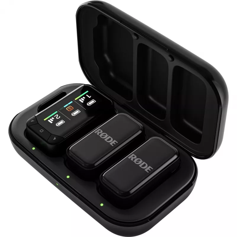 Bezdrôtová lavalierová mikrofónová sada Rode Wireless Micro Camera Kit s bezdrôtovým vysielačom a prijímačom