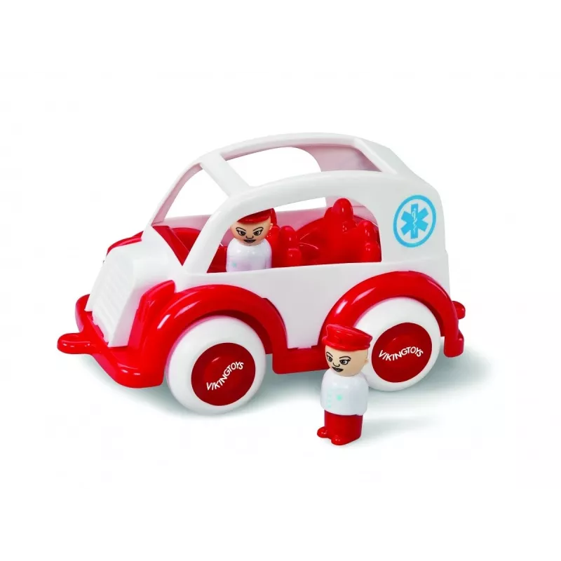 Vozidlo Jumbo sanitka s figúrkami Viking Toys