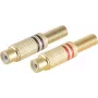 Káblový spoj RCA zlatý ShiverPeaks BS52021-SET