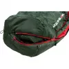 Mumien-Schlafsack čierna Arrow ECO (tmavozelená/červená)
