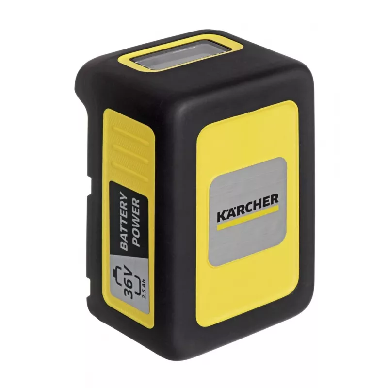 Sada batérie & nabíjačky Kärcher Starter Kit Battery Power 36/25 — 36 V, 2500 mAh, žltá