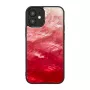 Ochranné puzdro iKins pre Apple iPhone 12 mini — Pink Lake s čiernymi akcentmi