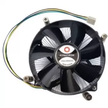 Dynatron - vzduchový chladič procesora - aktívny - (pre: LGA1700) - lisovaný hliník - 92 mm - 2U