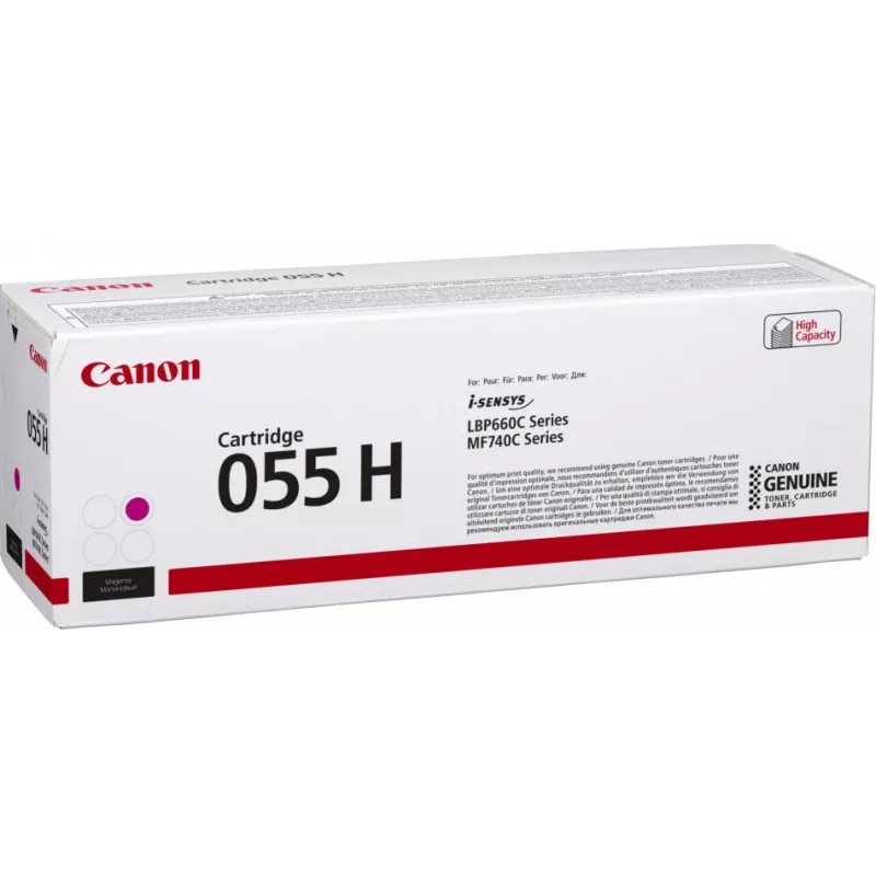 Canon 055H tonerkartuša 1 kus originálna purpurová