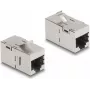 DeLOCK 87161 Keystone modul plochý kovový RJ-45
