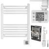 LED elektrický radiátor do kúpeľne | AD 7823 | radiátor | 400 W | biela | IP24