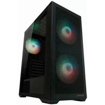 LC-Power skriňa Midi ATX Gaming 717B - Meshwork_L Dark - o.N. - skriňa - ATX