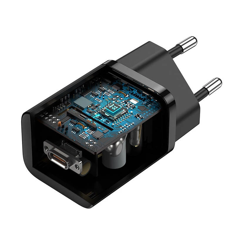 Baseus Super Si Quick Charger 1C 25W (čierna)