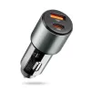 Auto nabíjačka everActive CC-60Q, QC3.0, až do 83W, USB auto napájací adaptér