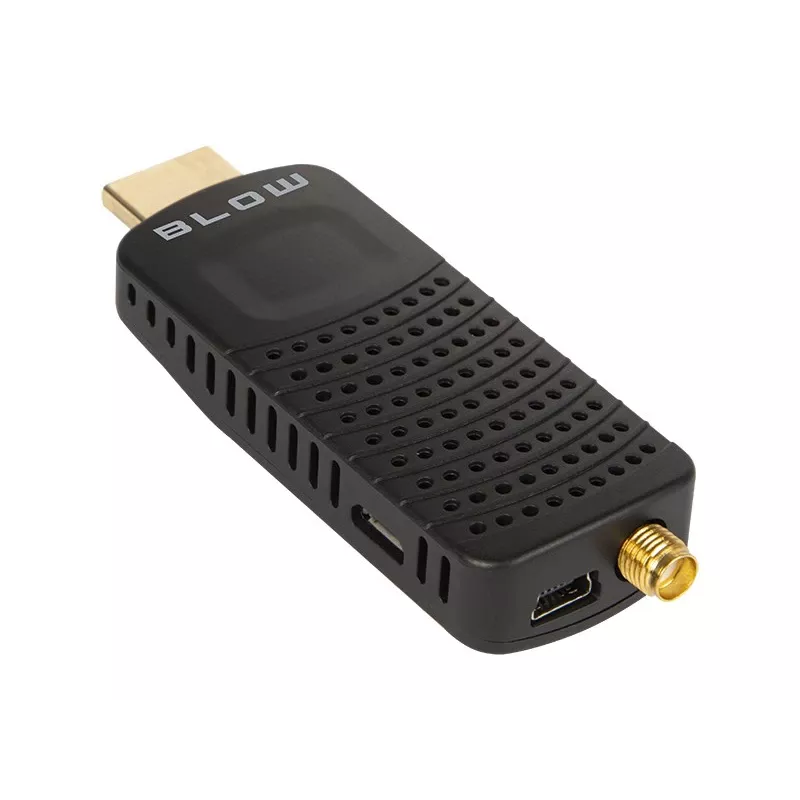 DVB-T2 tuner BLOW 7000FHD MINI H.265 – kompaktný terestriálny TV prijímač, HDMI, USB, S/PDIF, audio L/R, teletext