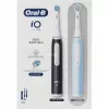 Elektrická zubná kefka BRAUN Oral-B iO Series 3N — čierna/modrá, 2 rukoväte