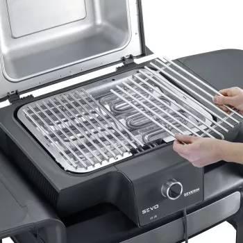 Elektrický gril SEVERIN ZB 8190 — kompaktný stolový gril, model ZB 8190