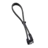ModMesh Right Angle SATA 3 kábel 30 cm - carbon - kábel - Digital/Dáta (CM-CAB-RSAT-N30KC-R)